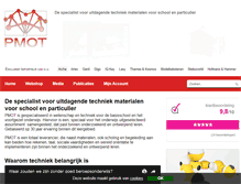 Tablet Screenshot of pmot.nl